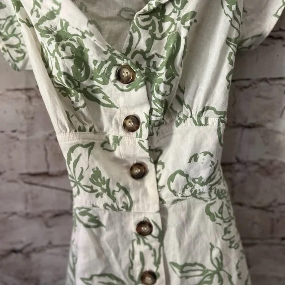 Free People A Thing Called Love Ivory Mini Dress - Picture 6 of 7